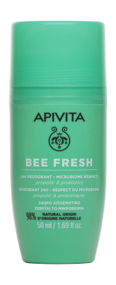 Дезодорант Apivita Bee Fresh 24H Deodorant Microbiome Respect Propolis & Probiotics